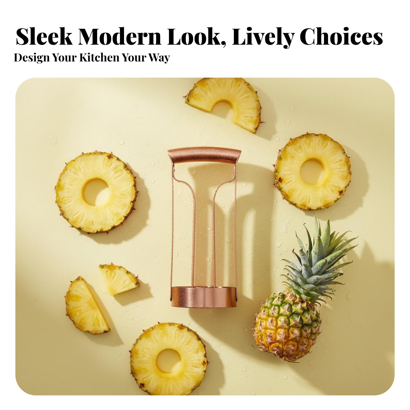 Kitchen Gadgets Tools - Stainless Steel Pineapple Cutter Cores and