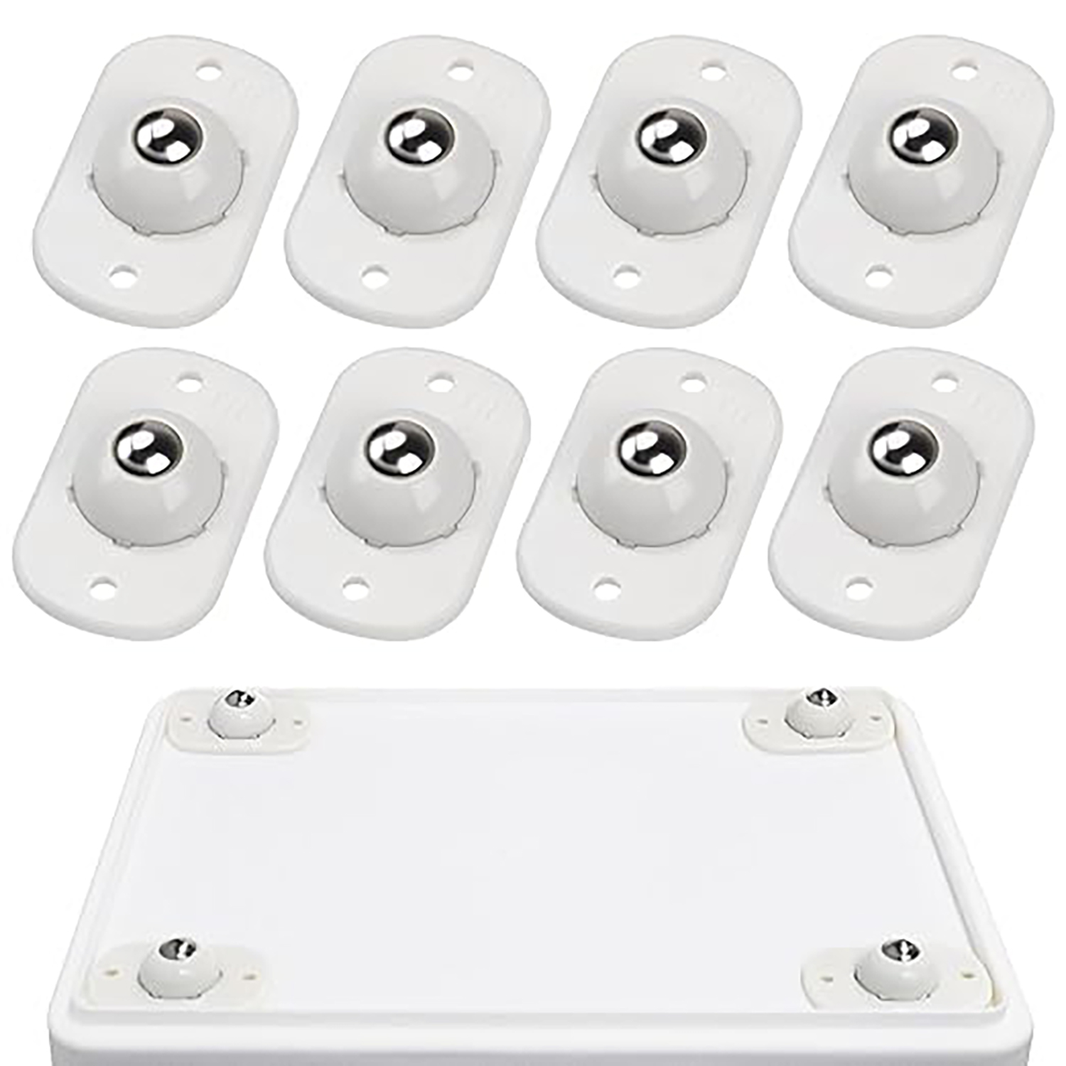 Kitchen Gadgets Small - 8 Pieces/16 Pieces Self-Adhesive Caster Wheels,