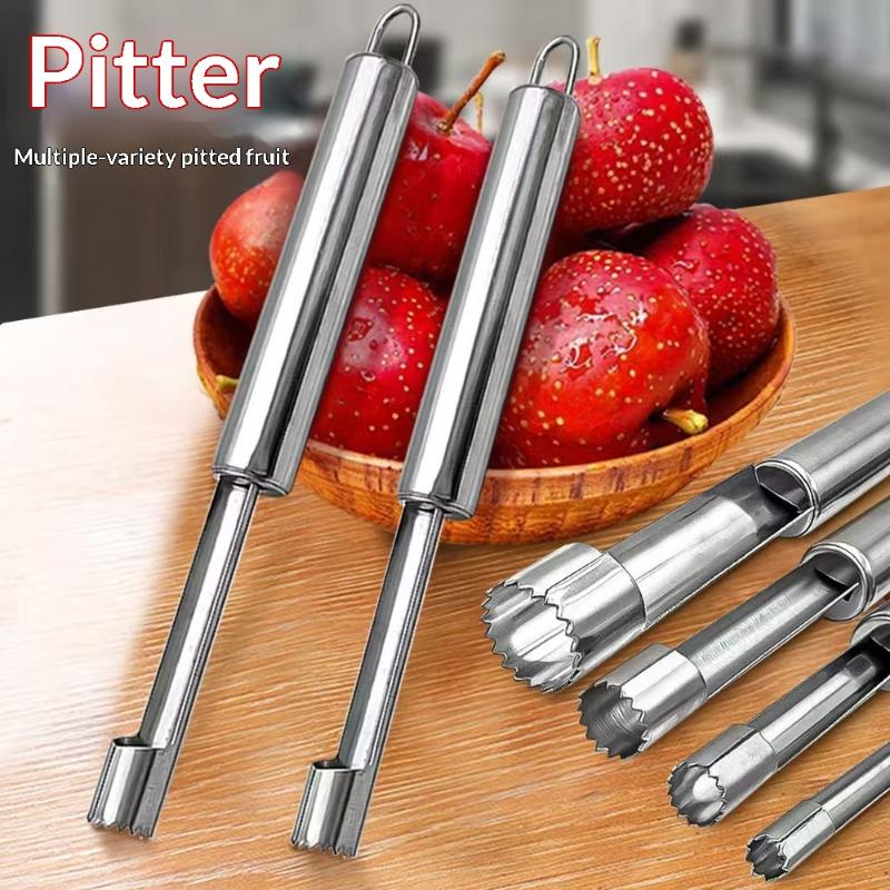 Kitchen Gadgets Tools - 4pcs Fruit Core Remover Cutter Kitchen