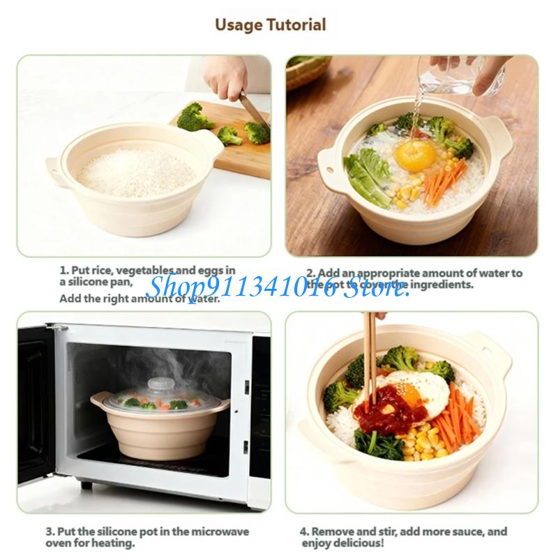 Silicone Steamer Basket - Silicone Steamer with Steam Basket For