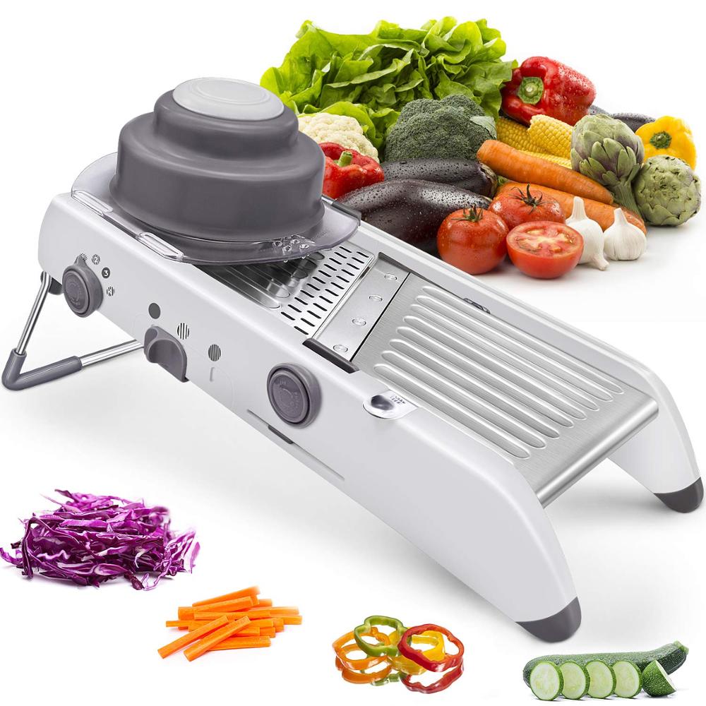 Mandoline Slicer - LMETJMA 18 Types Adjustable Mandoline Slicer