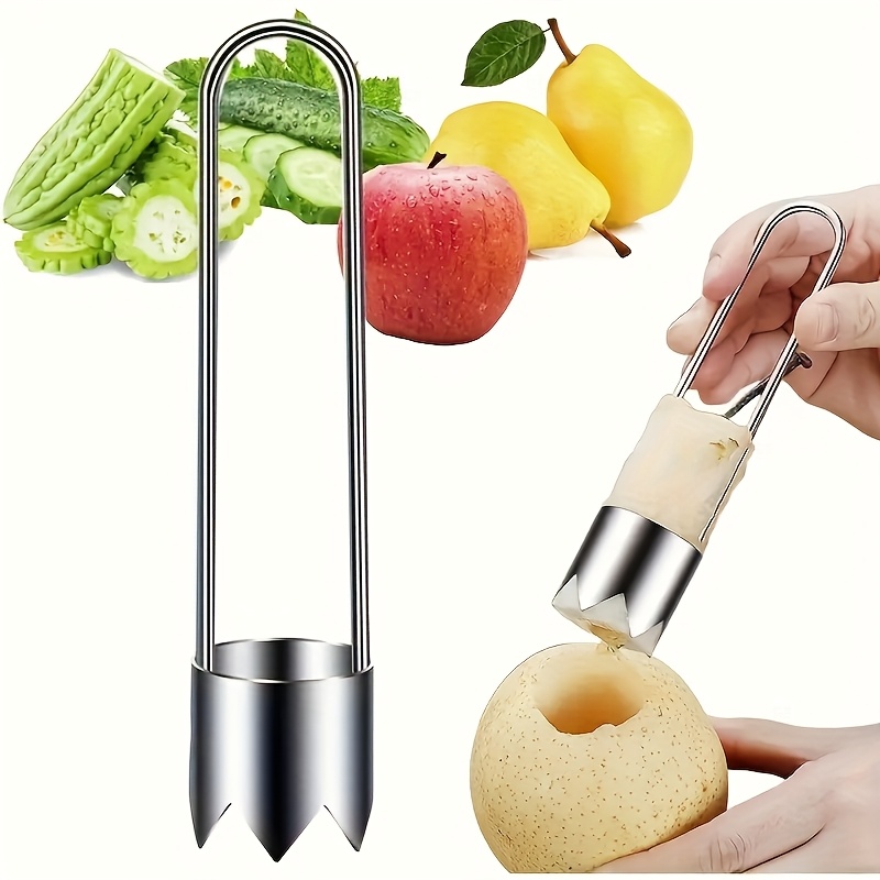 Kitchen Gadgets Tools - Stainless Steel Fruit Vegetable Core Remover