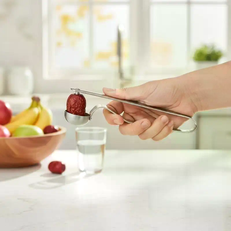 Kitchen Gadgets Tools - #@Stainless Steel Red Date Pitter Tool–Seed