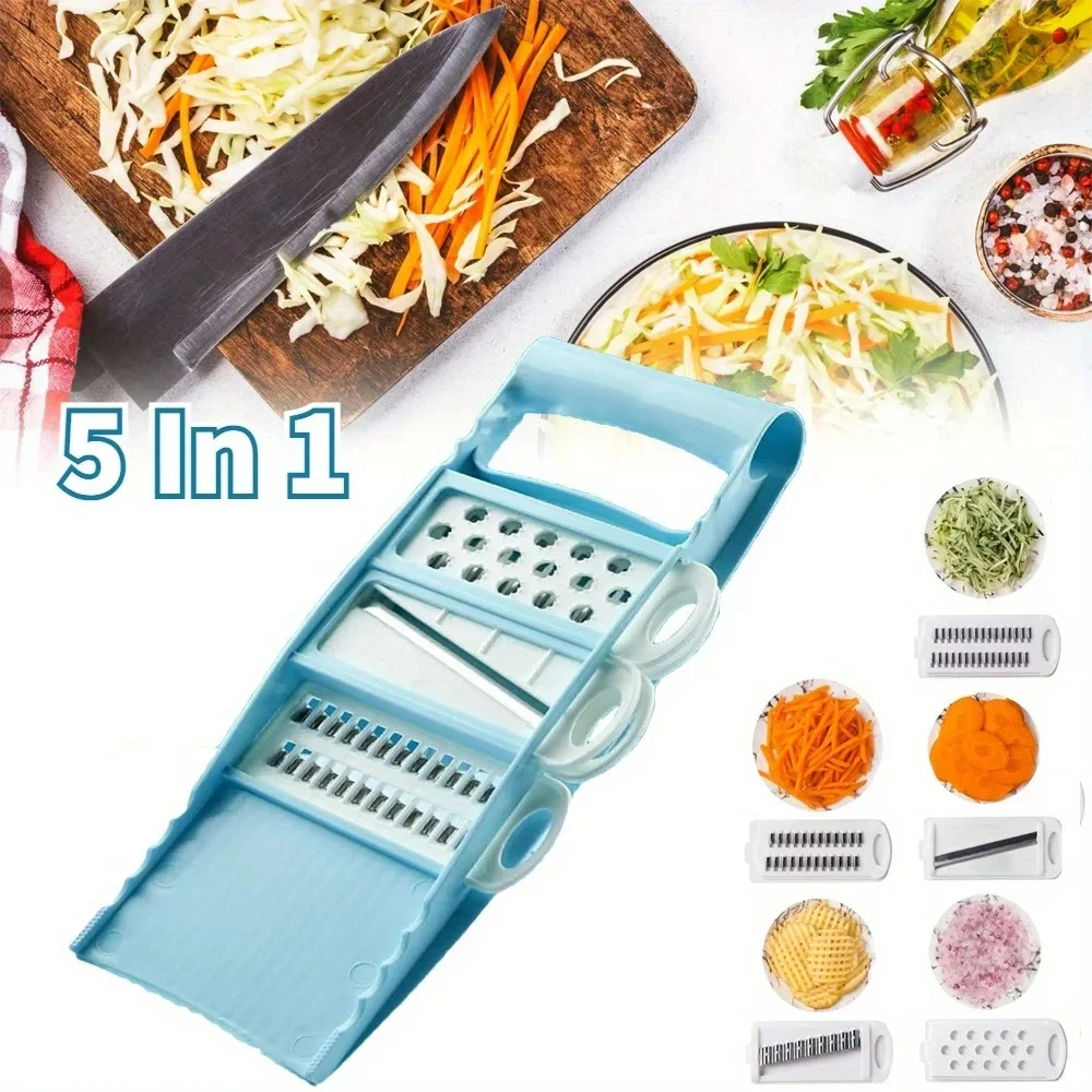 Mandoline Slicer - 5 in 1 Multi-Functional Vegetable Chopper