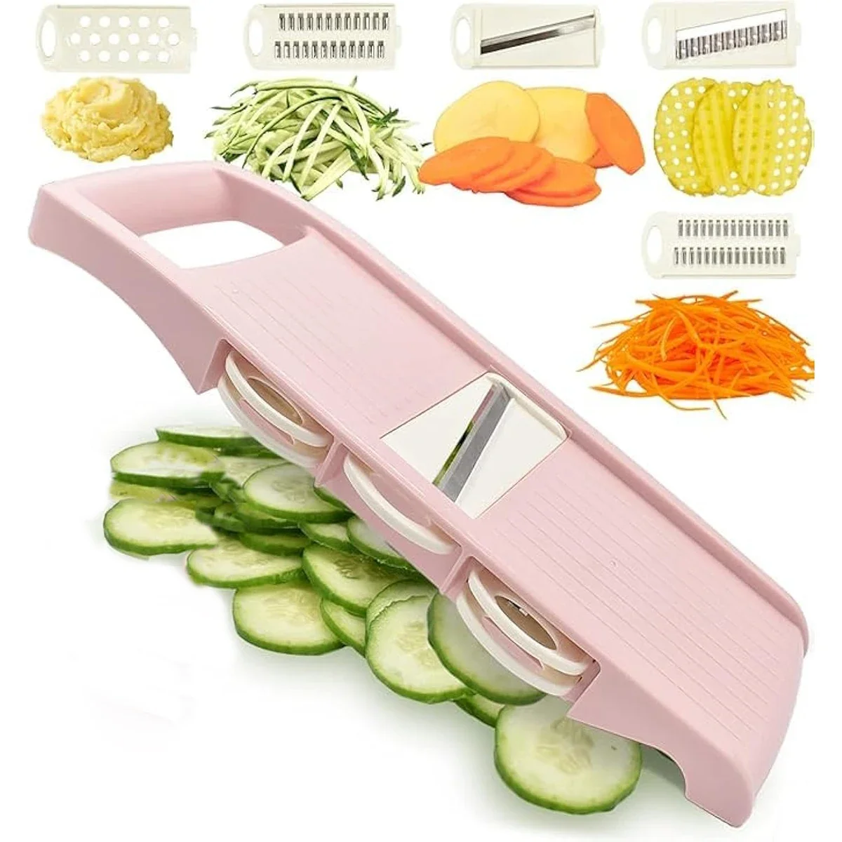 Mandoline Slicer - 5 in 1 Mandoline Slicer for