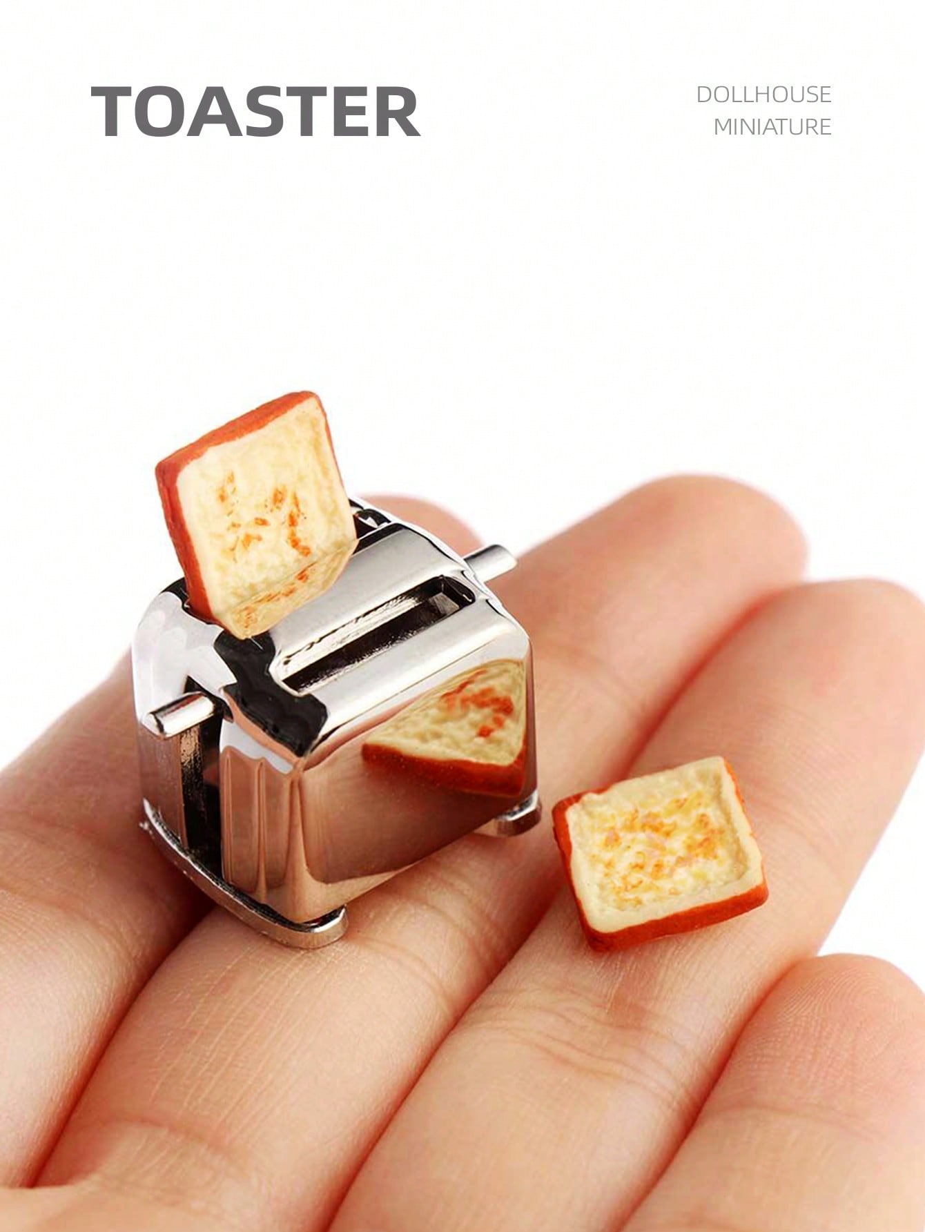 1:12 Dollhouse Miniature Toast - Kitchen Gadgets Small ulasan dan harga