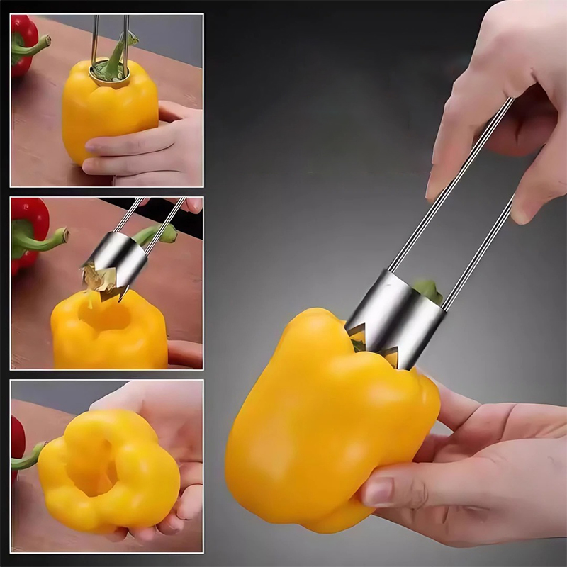 Stainless Steel Fruit Core Rem - Kitchen Gadgets Tools ulasan dan harga