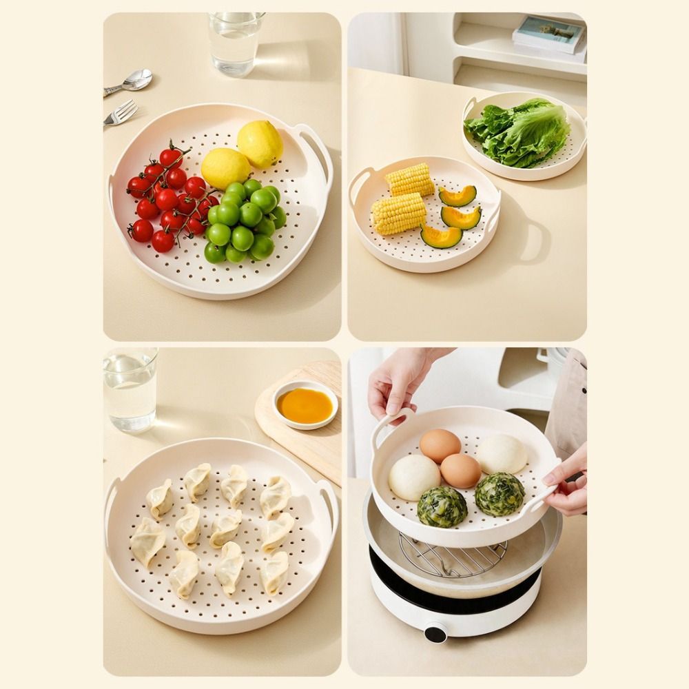Non-Stick Silicone Steamer Bas - Silicone Steamer Basket ulasan dan harga
