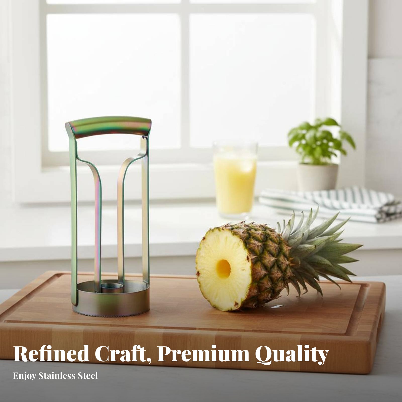 Stainless Steel Pineapple Cutt - Kitchen Gadgets Tools ulasan dan harga