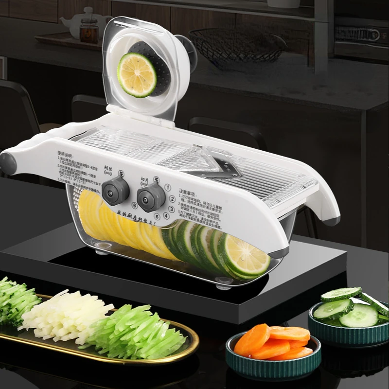Multifunctional Lemon Slicer V - Mandoline Slicer ulasan dan harga