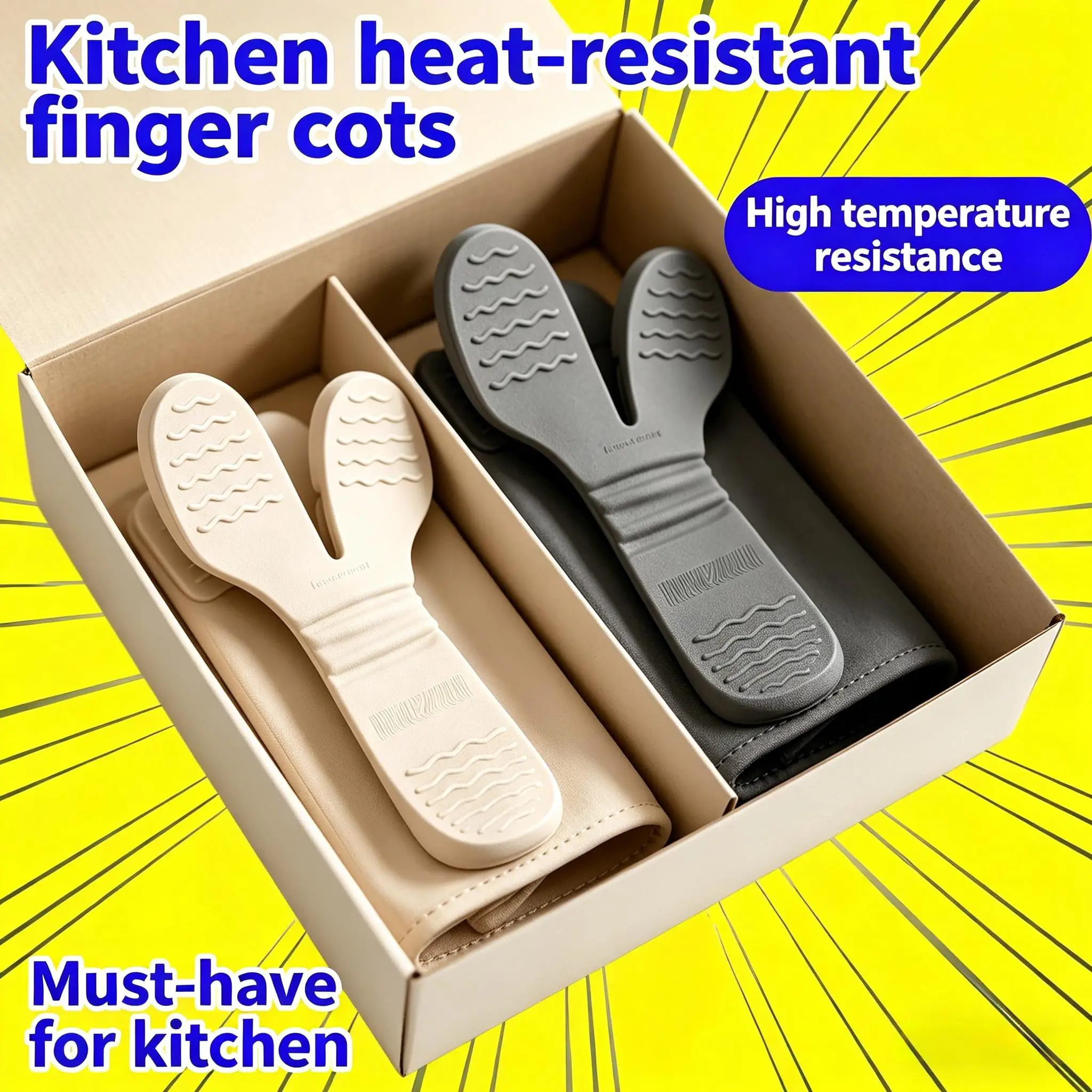 yesThree-Finger Heat Resistant - Kitchen Gadgets Built In ulasan dan harga