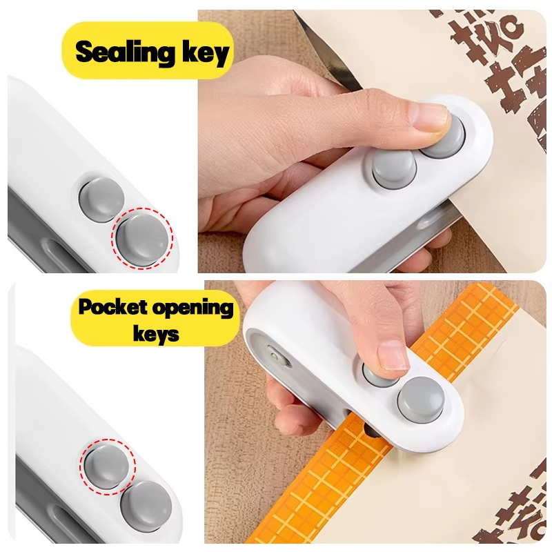Mini Handheld Plastic Bag Seal - Kitchen Gadgets Built In ulasan dan harga