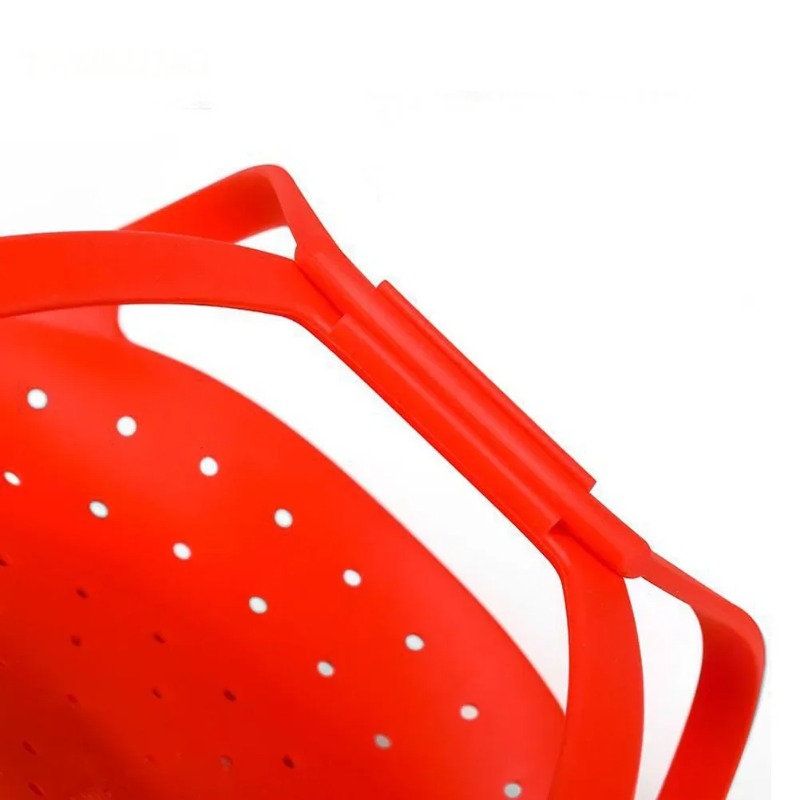 Steamer Basket with Silicone E - Silicone Steamer Basket ulasan dan harga
