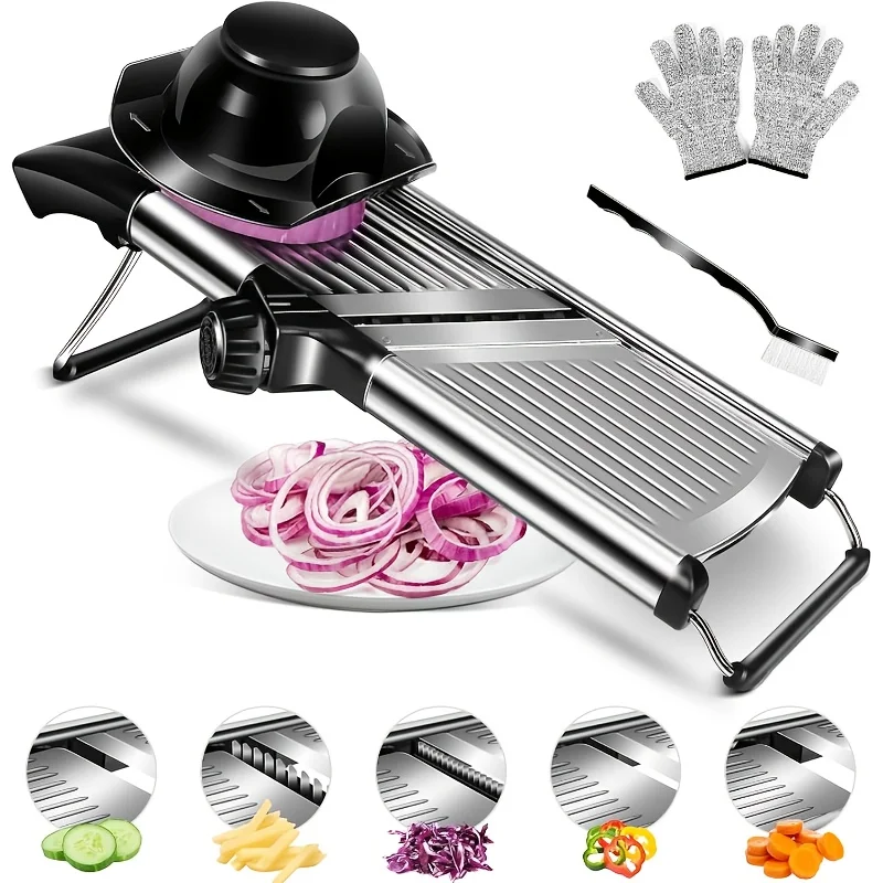Stainless Steel Mandoline Slic - Mandoline Slicer ulasan dan harga