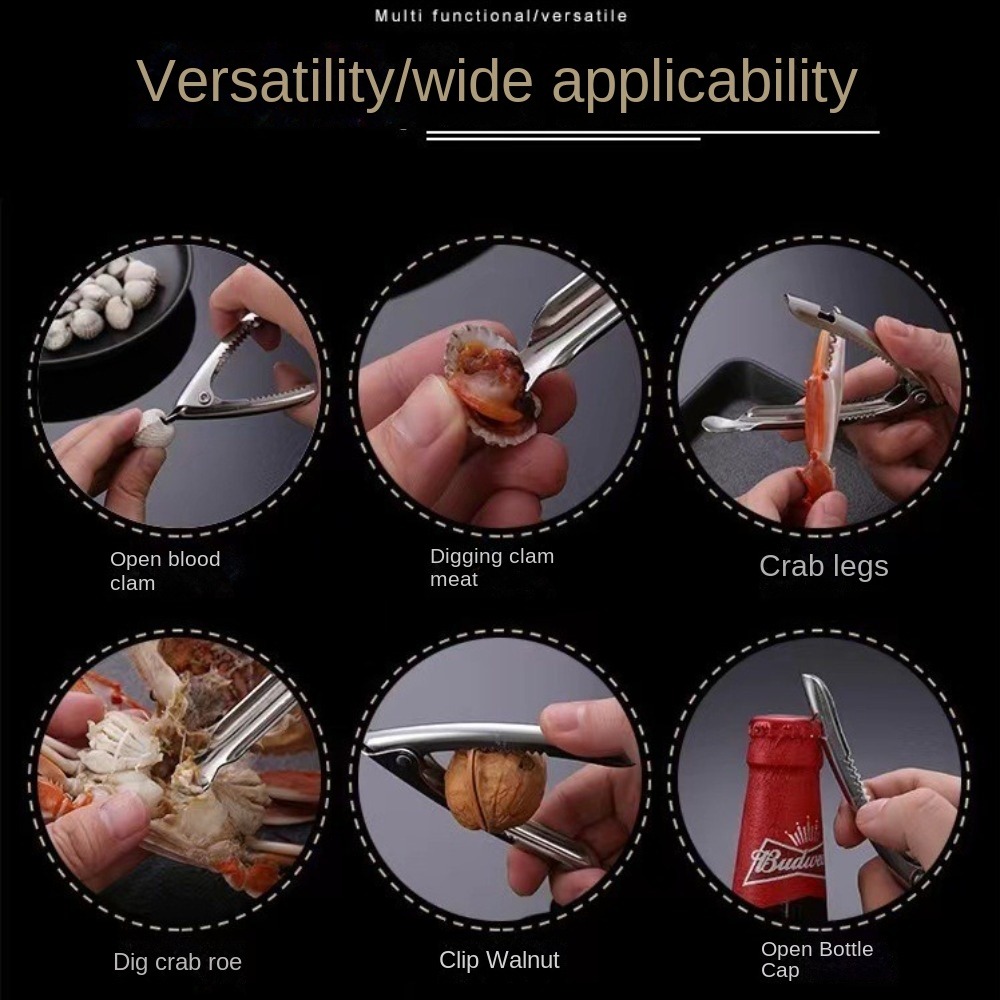 New Creative Oyster Opening Cl - Kitchen Gadgets New Products ulasan dan harga
