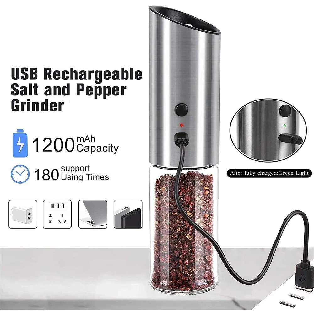 ZaiXiao Electric Salt and Pepp - Kitchen Gadgets Small ulasan dan harga