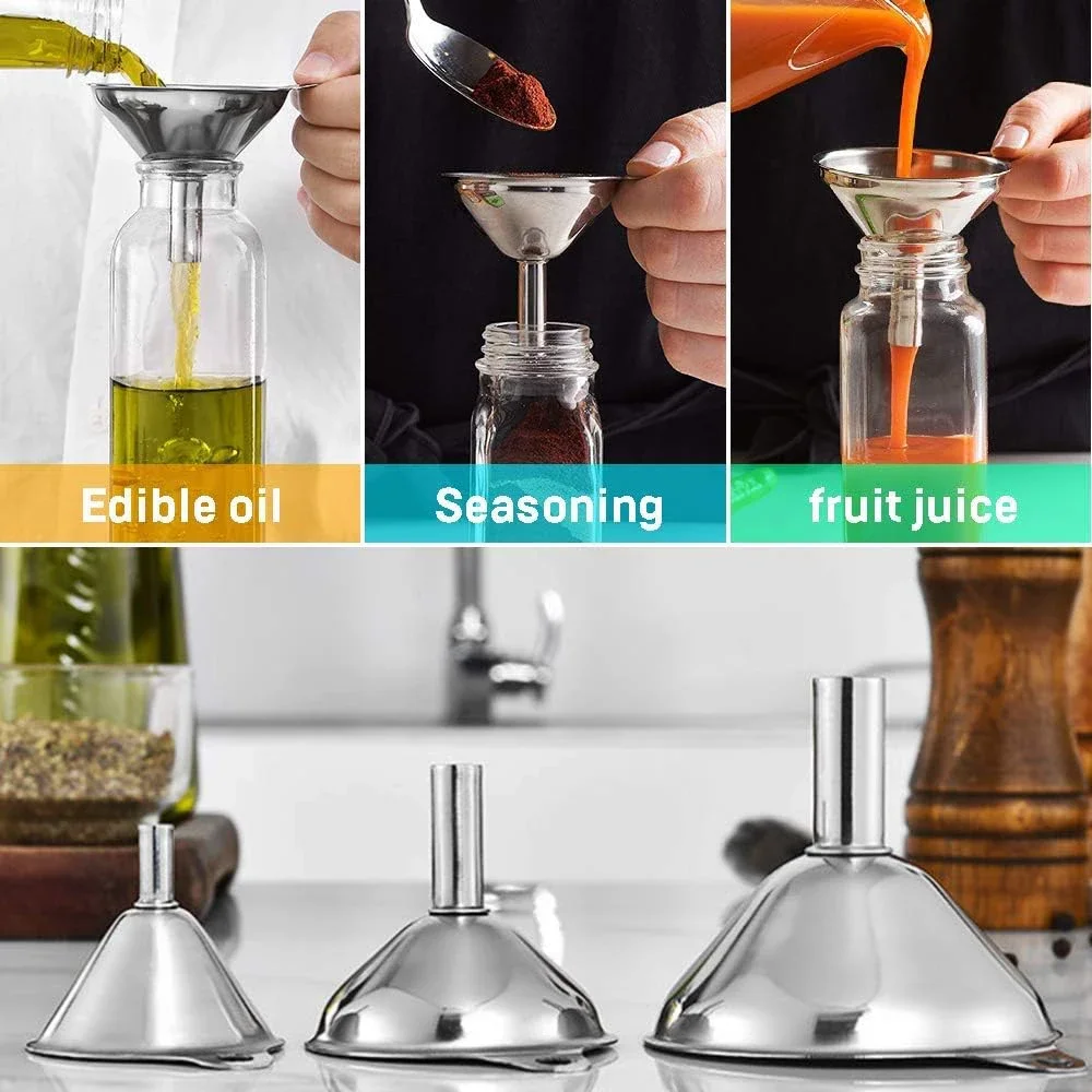 3Pcs Stainless Steel Kitchen F - Kitchen Gadgets Small ulasan dan harga