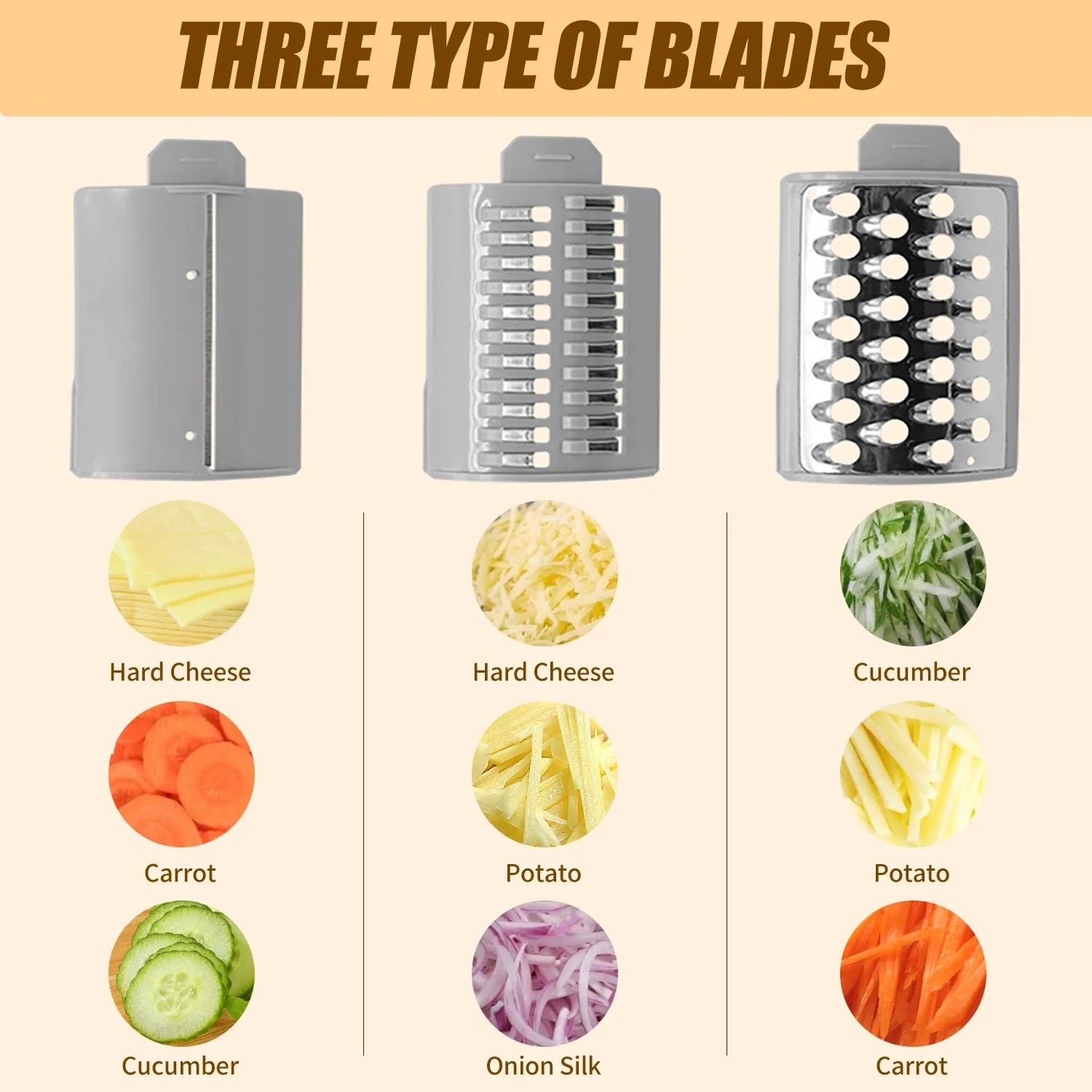 Electric Cheese Grater Electri - Mandoline Slicer ulasan dan harga