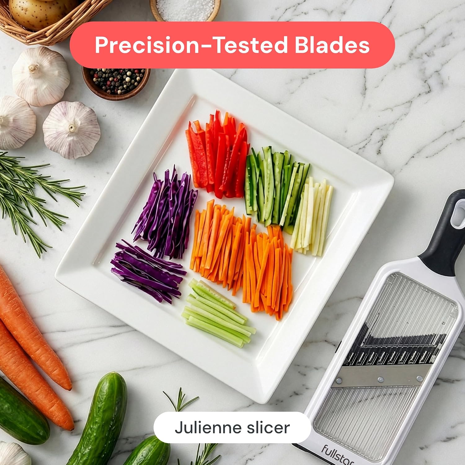2-in-1 Handheld Mandoline Slic - Mandoline Slicer ulasan dan harga