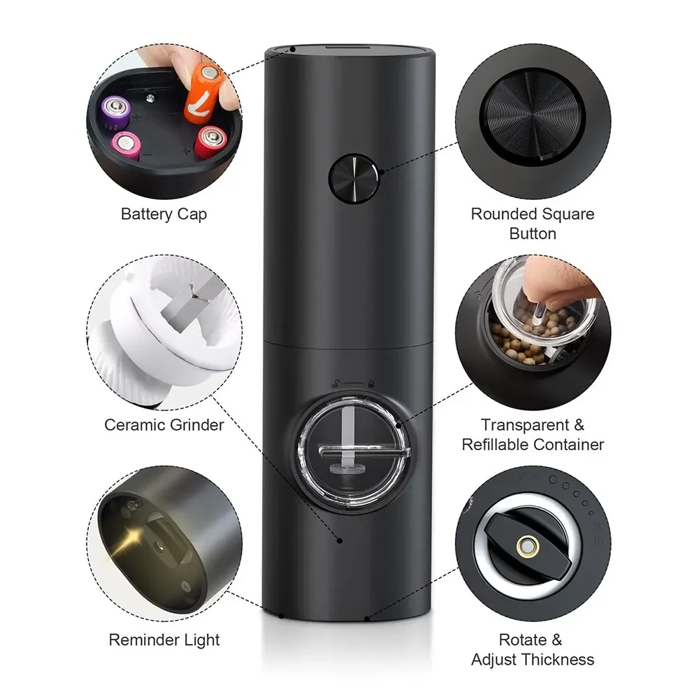 Electric Salt And Pepper Grind - Kitchen Gadgets Small ulasan dan harga