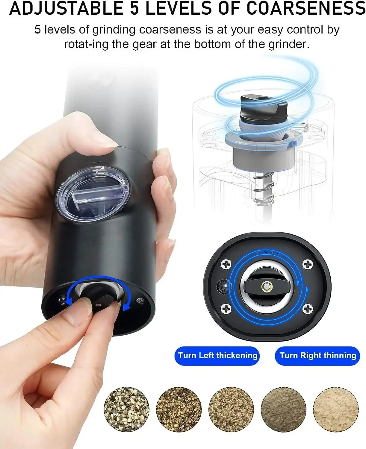 Electric Salt And Pepper Grind - Kitchen Gadgets Small ulasan dan harga
