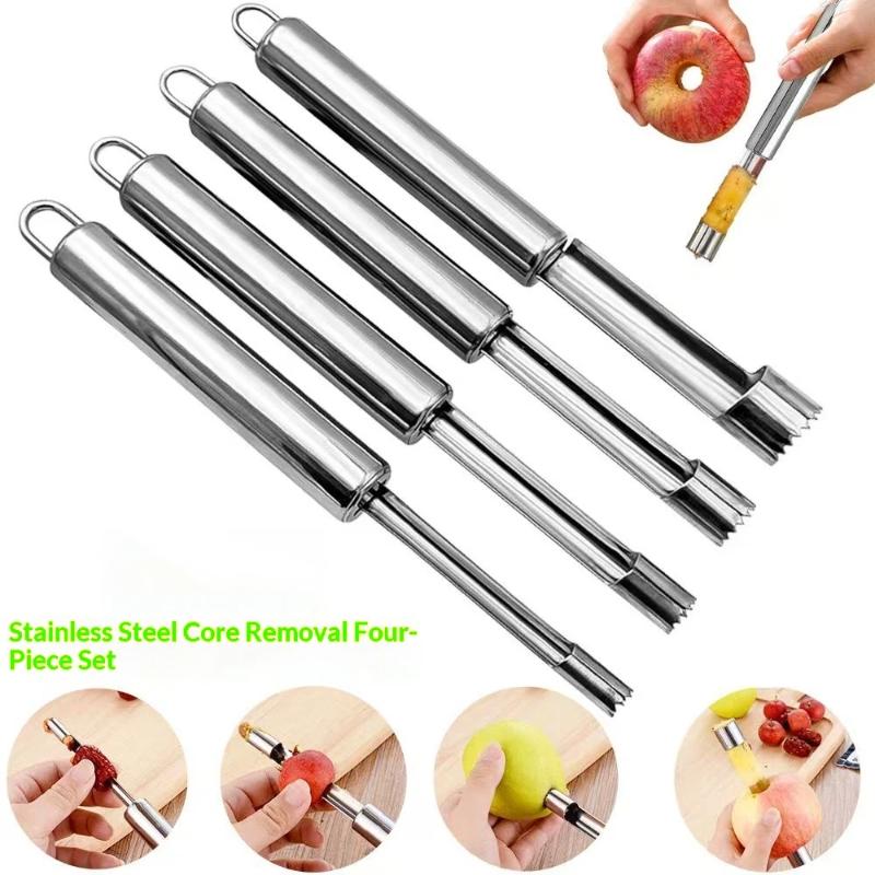 4pcs Fruit Core Remover Cutter - Kitchen Gadgets Tools ulasan dan harga