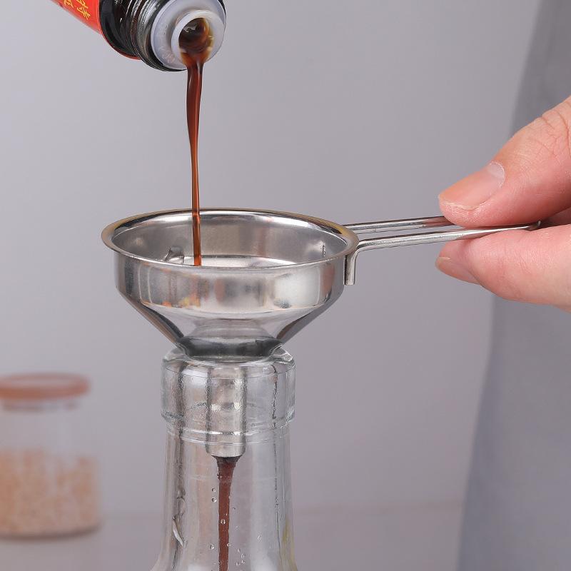Stainless Steel Funnel With Ha - Kitchen Gadgets Small ulasan dan harga