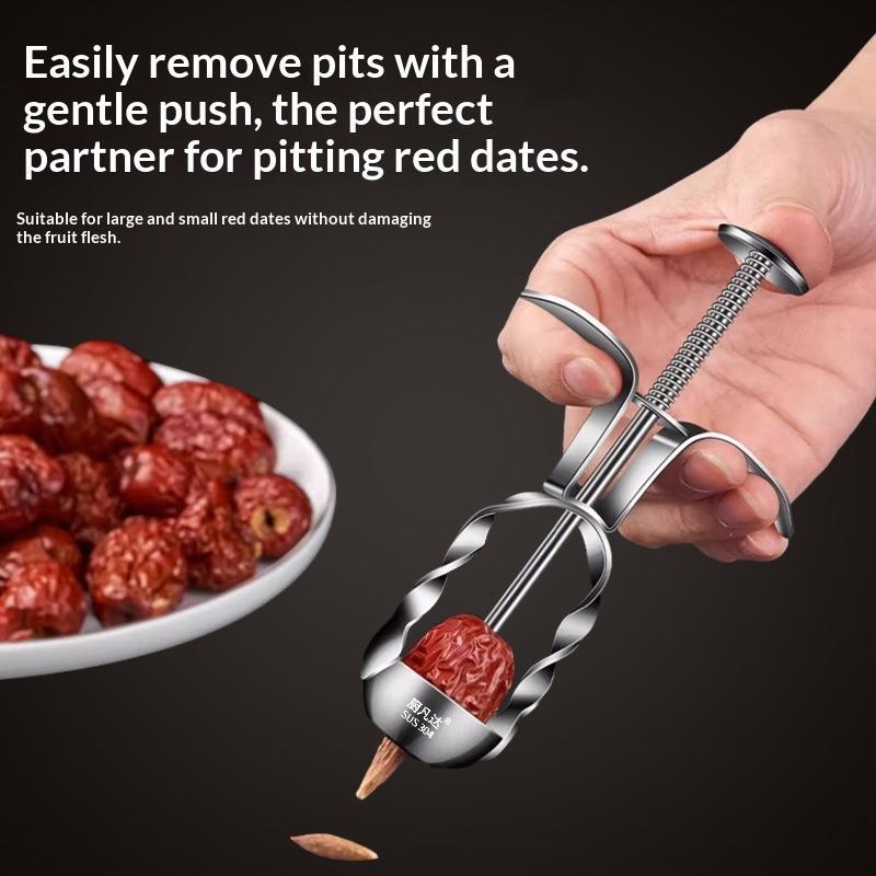 Stainless Steel Red Date Pitte - Kitchen Gadgets Tools ulasan dan harga