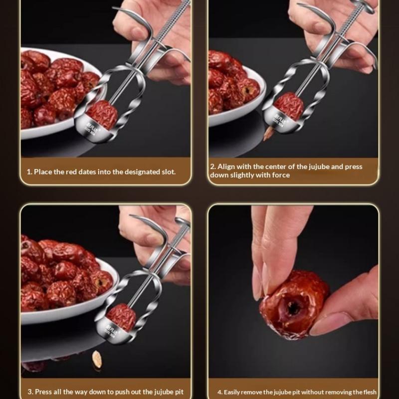 Stainless Steel Red Date Pitte - Kitchen Gadgets Tools ulasan dan harga