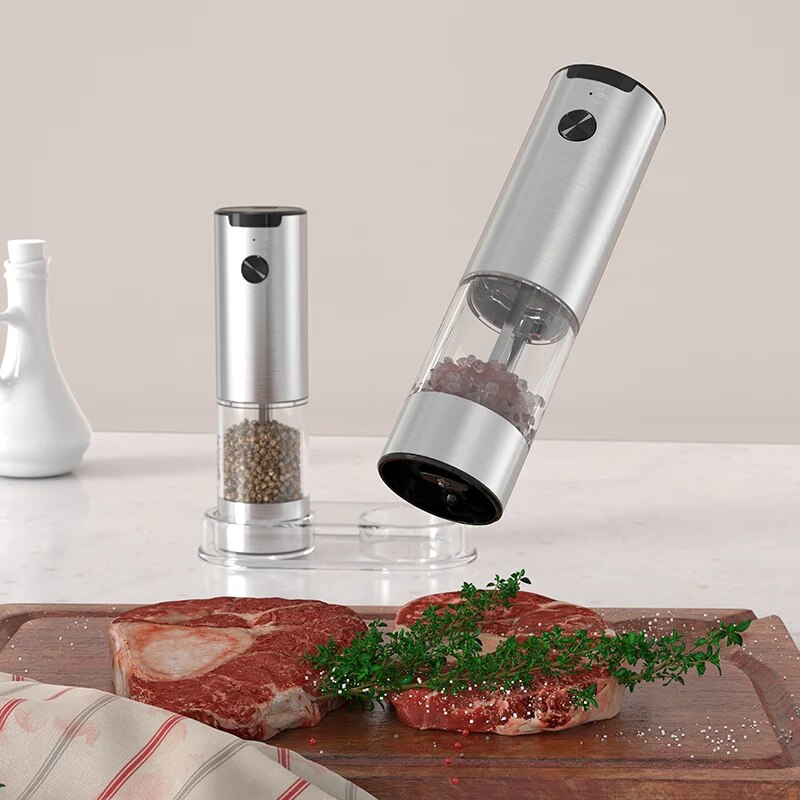 Electric Automatic Mill Pepper - Kitchen Gadgets Small ulasan dan harga