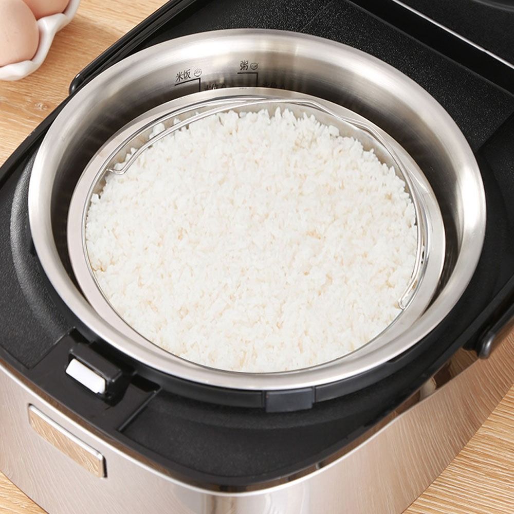 Stainless Steel Food Steamer B - Silicone Steamer Basket ulasan dan harga