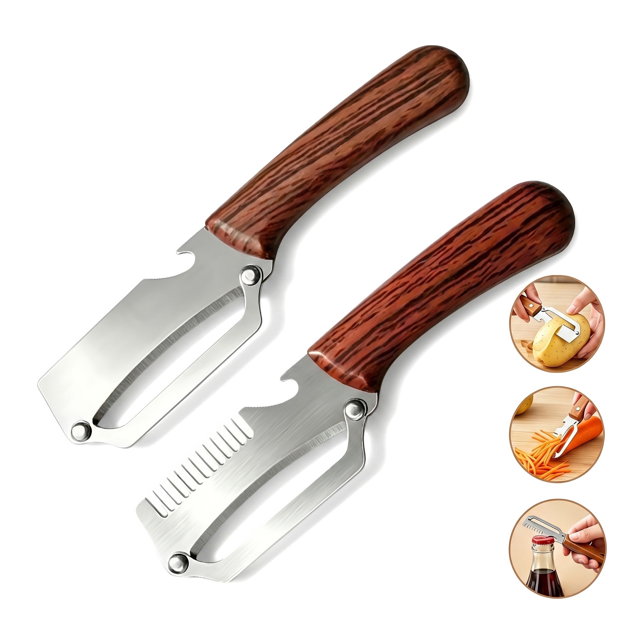 2in1 3in1 Multifunctional Vege - Kitchen Gadgets Built In ulasan dan harga
