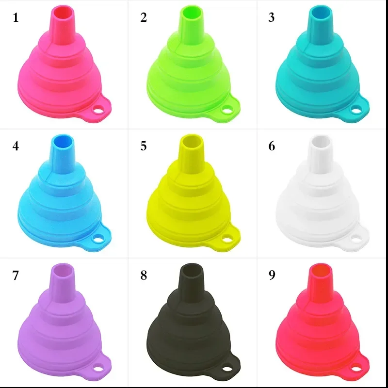 1/4PCS Silicone Collapsible Fu - Kitchen Gadgets Small ulasan dan harga