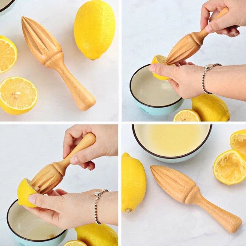 Wood Citrus Reamer, Handmade L - Kitchen Gadgets Made In Usa ulasan dan harga