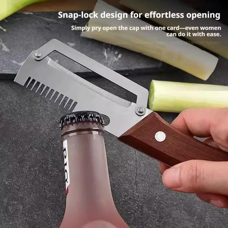 2‑in‑1 Serrated Vegetable Peel - Kitchen Gadgets Built In ulasan dan harga